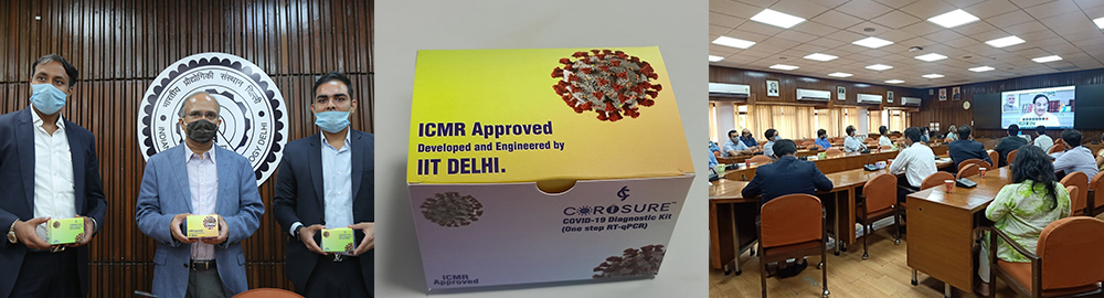 'Corosure' Covid-19 diagnosis kit Developed by IIT-Delhi